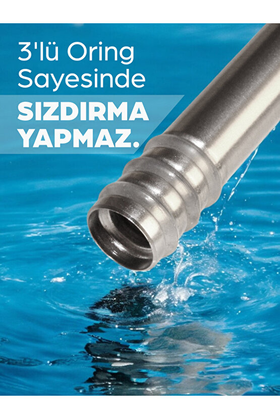 ARITMA MUSLUĞU 304 KROM LÜKS