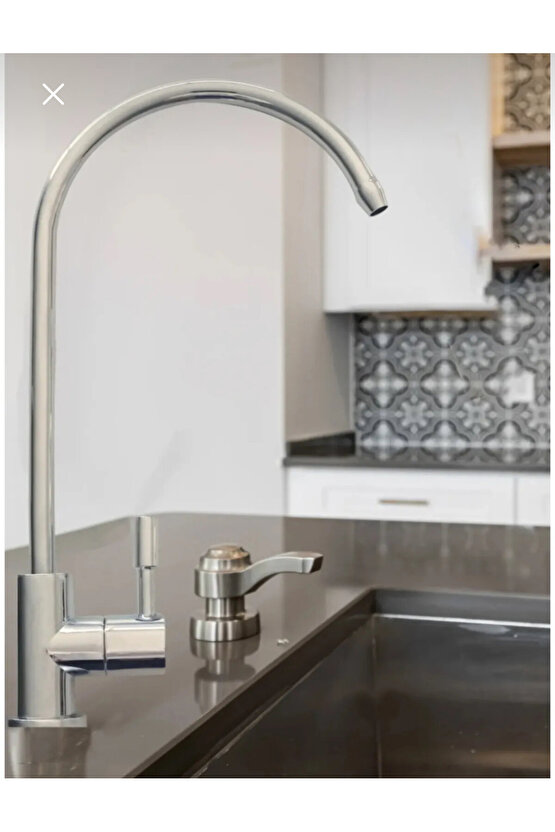 Krom aç kapa arıtma musluğu su filtreleme musluğu