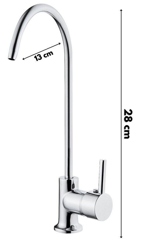 Lüx Su Arıtma Musluğu GÜMÜŞ