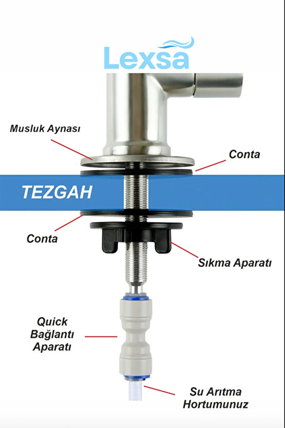 Ihlas-lg Su Arıtma Cihazı Uyumlu Lüks Arıtma Musluğu