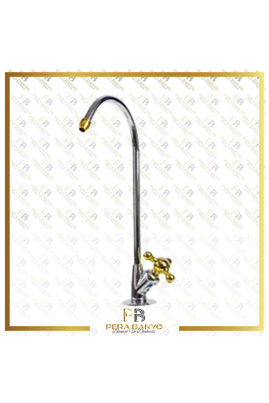 Su Arıtma Cihazları için İthal Yıldız Musluk Gold ve Crome Renkli