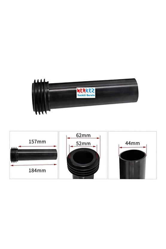 SEREL Gömme Rezervuar Asma Klozet Arası Temiz Su ve Pis Su Bağlantı Boruları