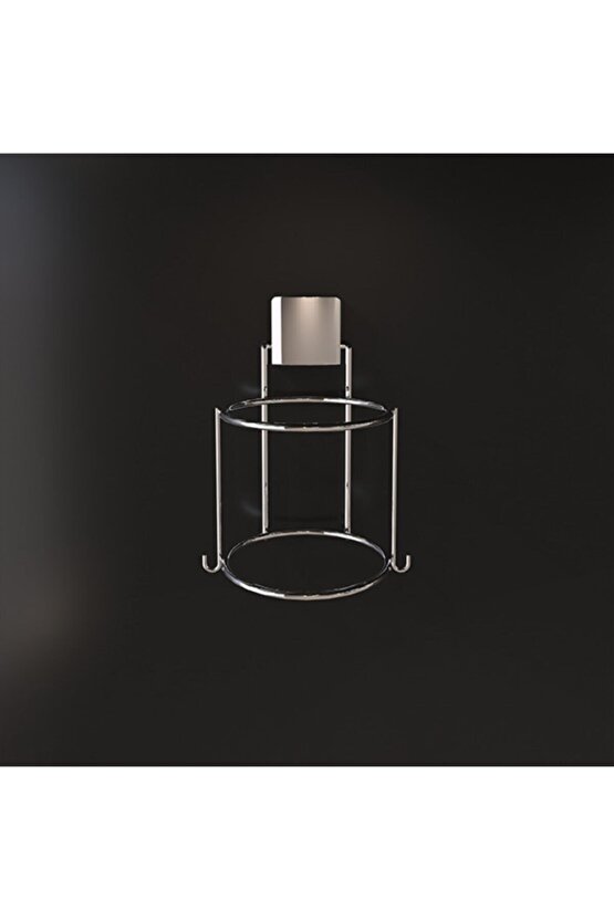 Decorev Süper Yapışkanlı Metal Yapıştırıcılı Krom Fön Mak.asma Aparatı Dc-4792