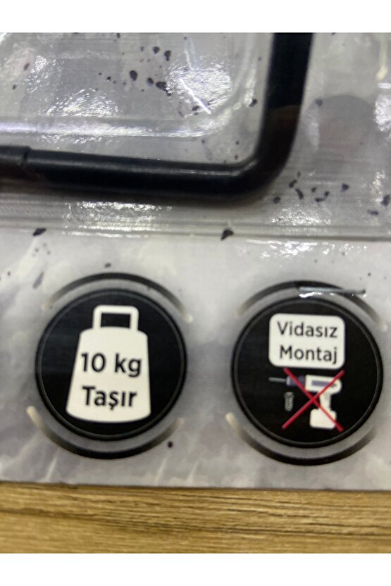 güçlü yapışkanlı siyah diş fırçalık dc-5064