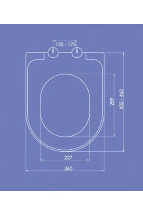 Nkp İnci Yavaş Kapanan Soft Close Amortisörlü Klozet Kapağı 0336