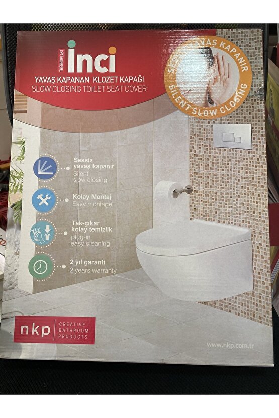 Nkp Inci Yavaş Kapanan Klozet Kapağı