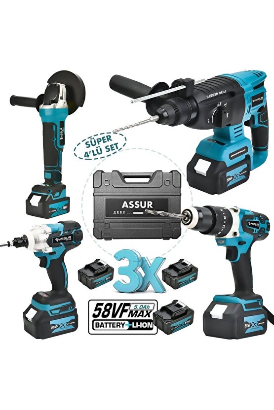 Matkap Seti 4lü Ecole &chelikbei