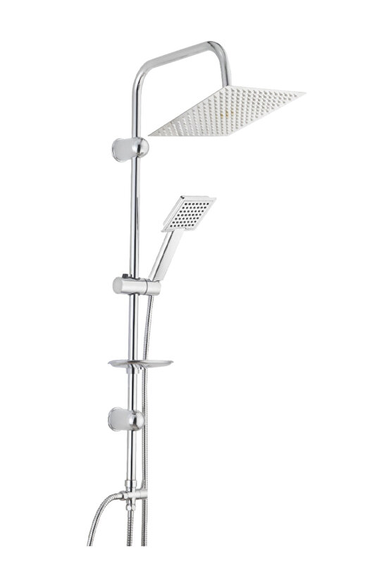 AR Ark Banyo Kare Takım Duş Kolonu Slim Tepe Duş Seti 102158035