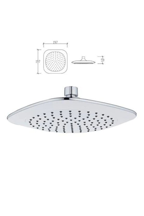 Beyaz Lüx Tepe Yağmurlama Duş Seti Robotu Tepe Duş Başlığı Ve El Duşu