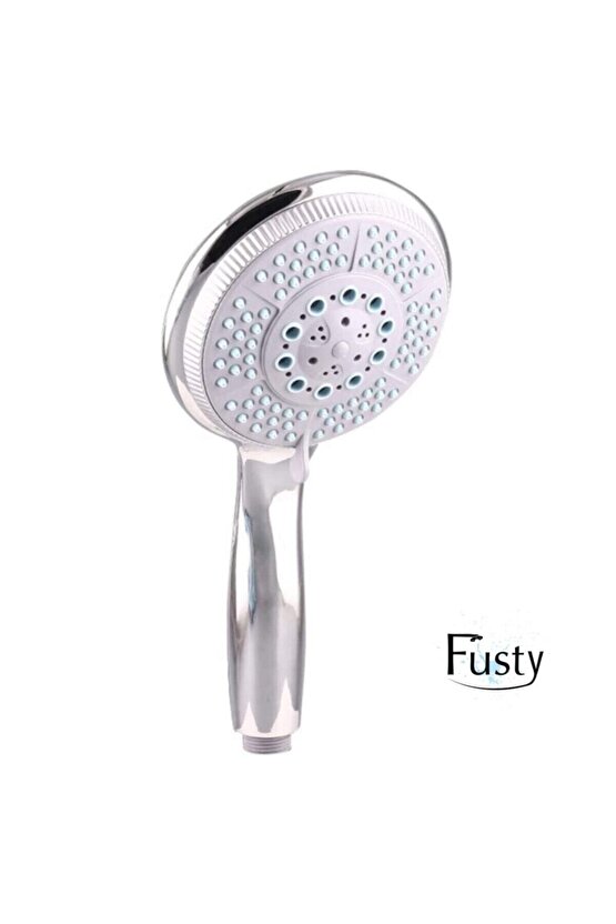 5 Fonksiyonlu El Duşu ve Büyük Duş Başlığı Seti, Konforlu Kullanım