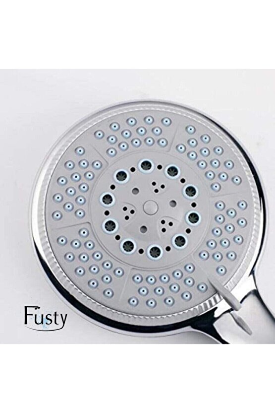 5 Fonksiyonlu El Duşu ve Büyük Duş Başlığı Seti, Konforlu Kullanım