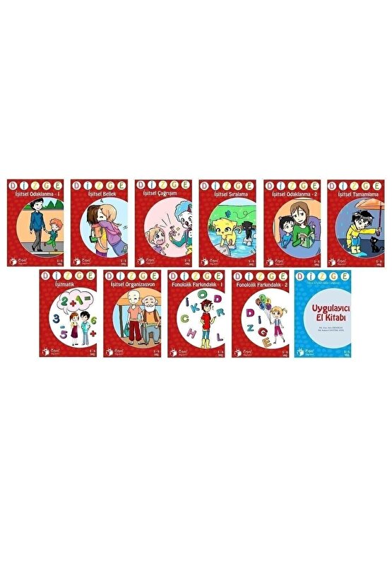 Dizge 5-6 Yaş (KONTROL TABLOSU YOKTUR)  Lütfen Ürün Tanıtım Kısmını Okuyunuzsadece Kitapçıkları