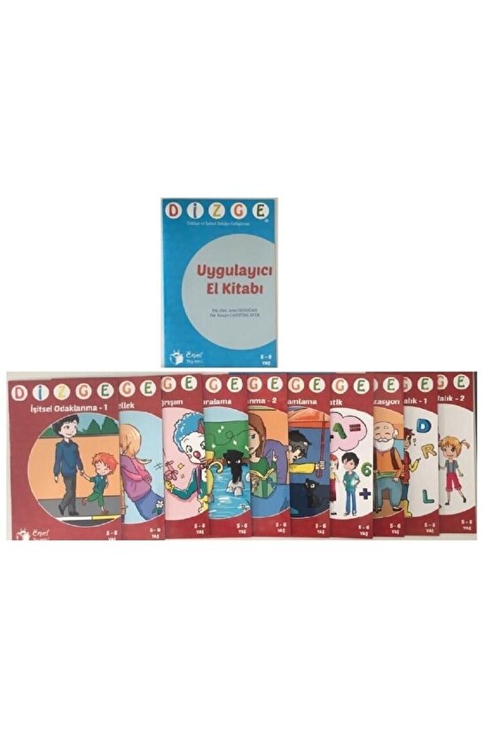 Dizge 5-6 Yaş (KONTROL TABLOSU YOKTUR)  Lütfen Ürün Tanıtım Kısmını Okuyunuzsadece Kitapçıkları