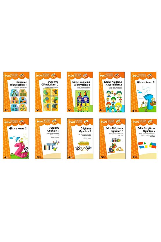 Miniyup 7 Yaş Görsel Dikkat Ve Algı Geliştirme Eğitim Seti