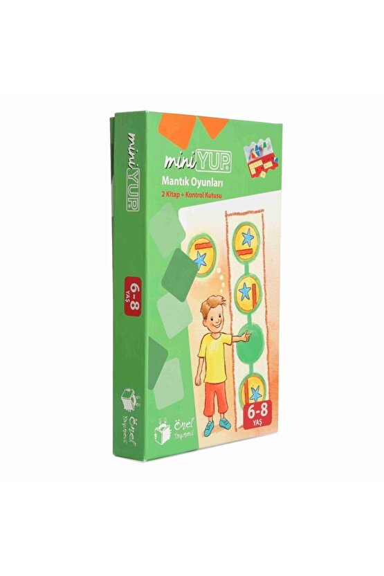 Miniyup 6-8 Yaş Zeka Geliştirici Set (2 Kitapçık + 1 Miniyup Kontrol Kutusu)