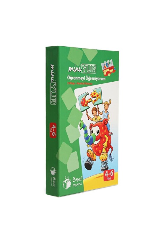 Miniyup 4-6 Yaş Zeka Geliştirici Set (2 Kitapçık + Kontrol Kutusu)