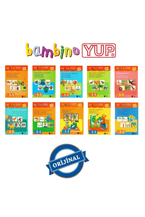Bambino Yup 4+ Seti 10 Kitapçık + Kontrol Aracı