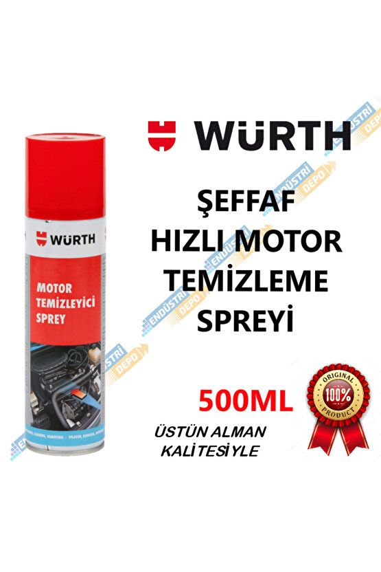 Hızlı Motor Temizleyici Sprey 500 ML