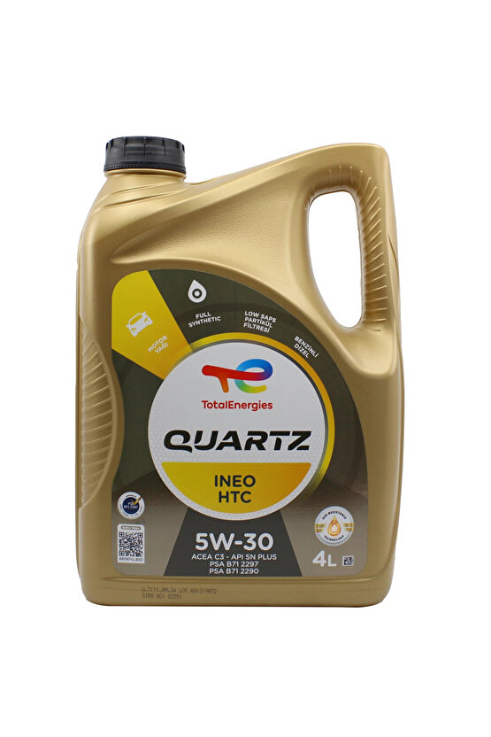 Quartz Ineo Htc 5w-30 4 Litre Motor Yağı (ÜRETİM YILI: 2025)