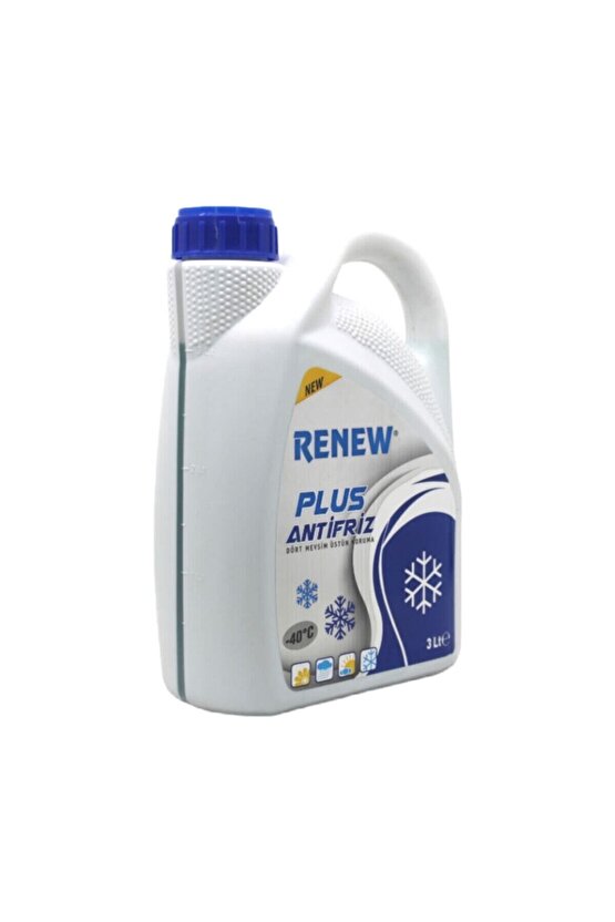 Plus Antifriz -40 Derece 3 Lt - 4 Mevsim Kullanılır