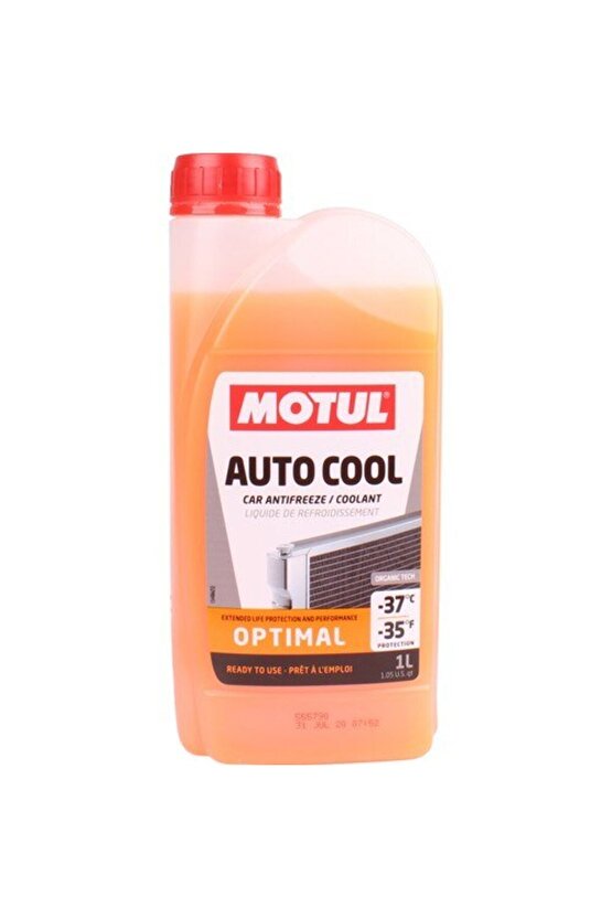 Auto Cool Optımal Antifiriz Turuncu Organik (-37) 1lt