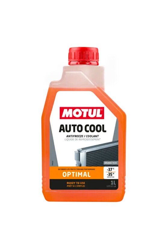 Auto Cool Optımal Antifiriz Turuncu Organik (-37) 1lt