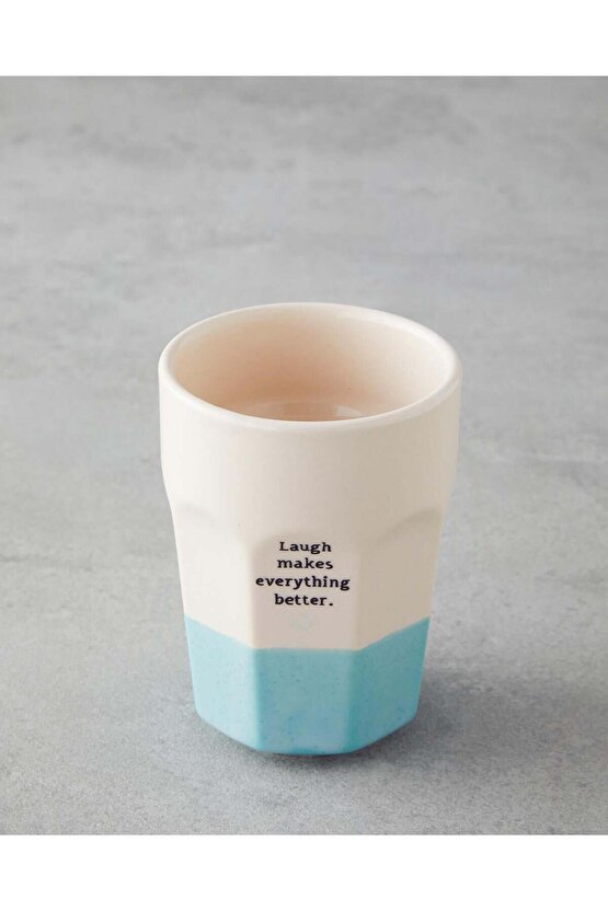 Love Day Seramik 2li Bardak 280 ml Pembe - Yeşil