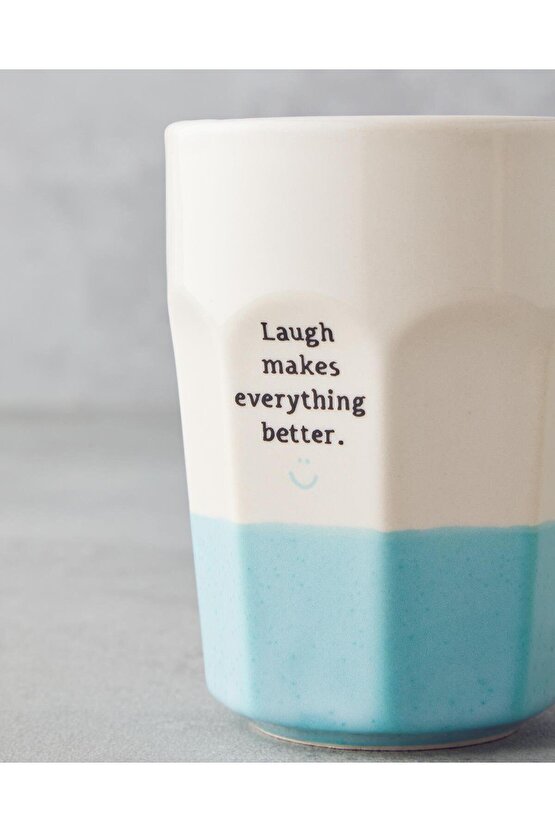 Love Day Seramik 2li Bardak 280 ml Pembe - Yeşil