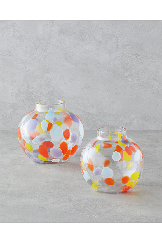 Summer Vazo 16 cm Multicolor