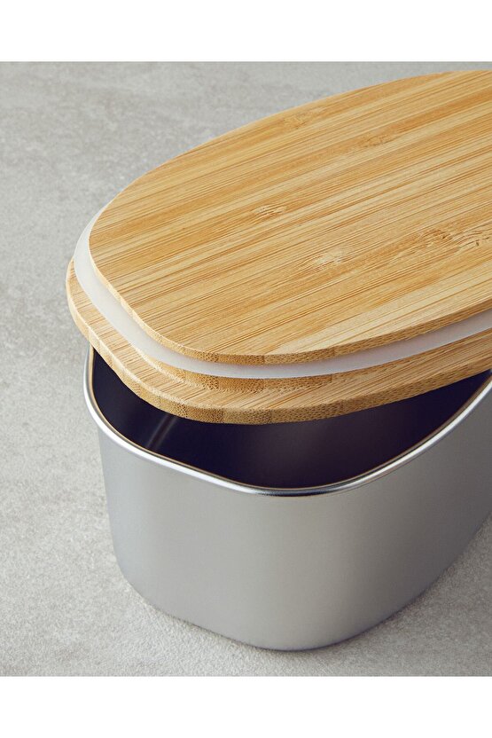 Nador Paslanmaz Çelik Lunch Box 550 ml Silver