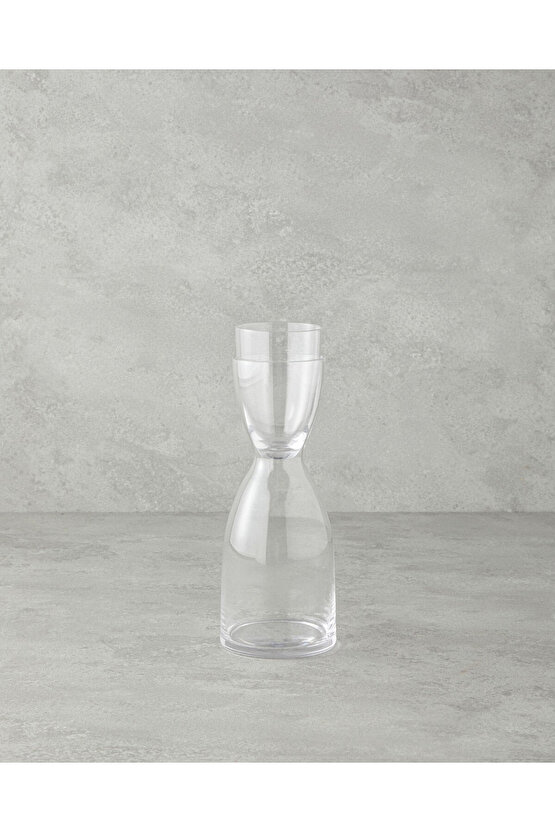 Nish Cam Başucu Sürahi 750 ml + 200 ml Şeffaf