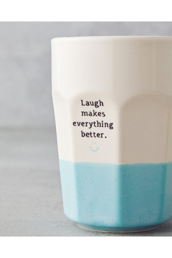 Shine Day Seramik 2li Bardak 280 ml Pembe - Mavi