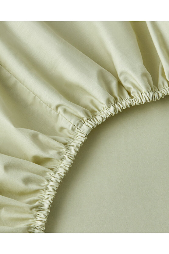 Lace Elegance Kopanakili Perkal Çift Kişilik Nevresim Takımı 200x220 cm Yeşil