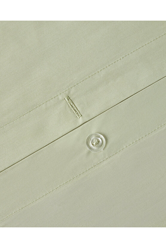 Lace Elegance Kopanakili Perkal Tek Kişilik Nevresim Takımı 160x220 cm Yeşil