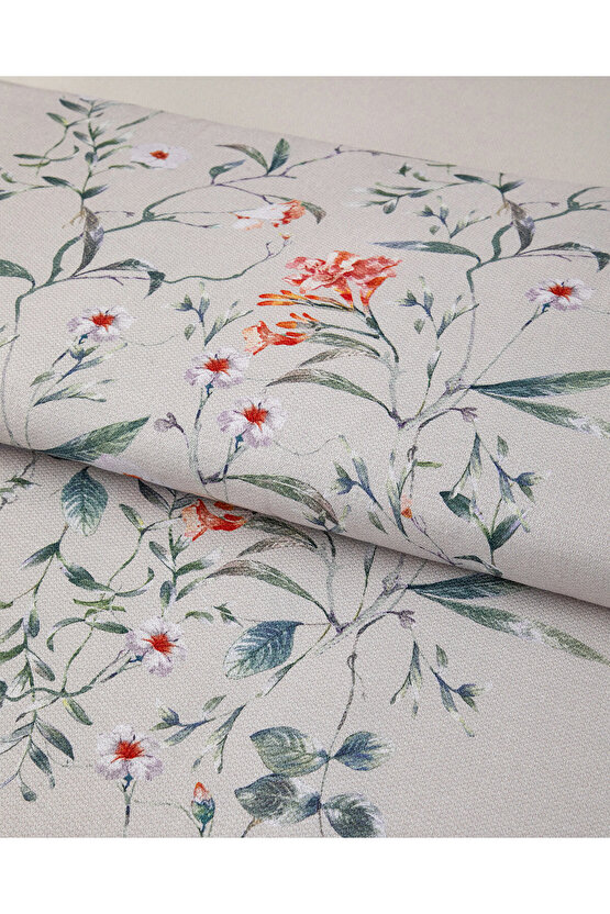 Harmony Garden Krep King Size Nevresim Takımı 240x220 cm Su Yeşili