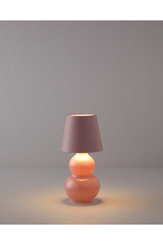 Sweet Abajur 23 cm Pembe