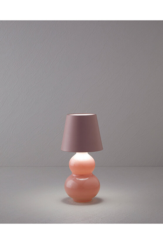 Sweet Abajur 23 cm Pembe