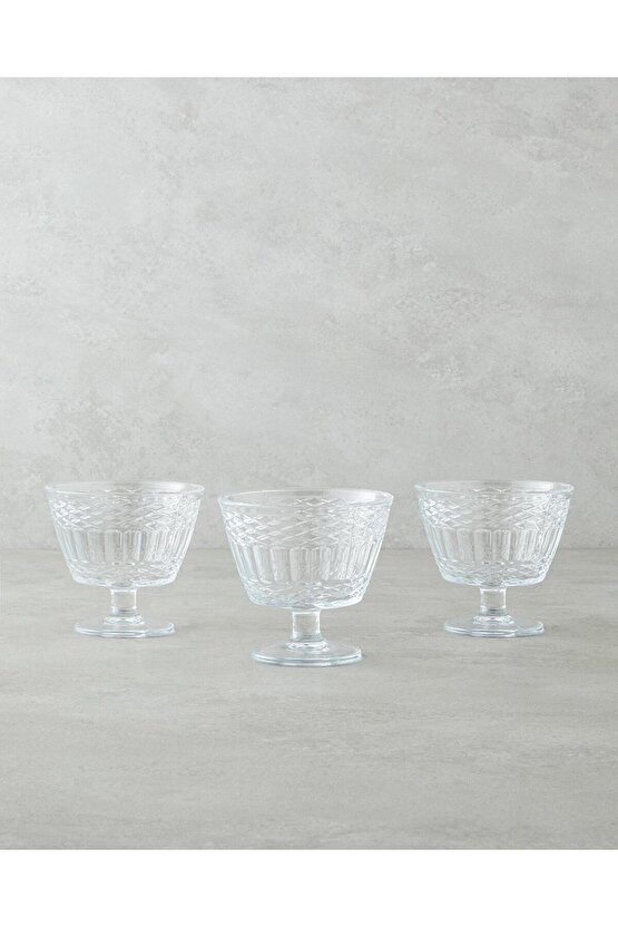 Blush Cam 3lü Cup 350 ml Şeffaf