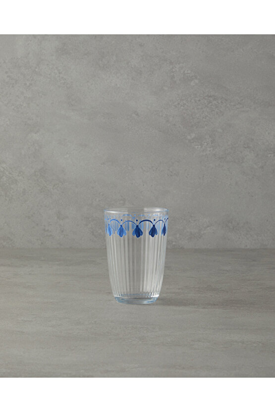 Carnival Drip Cam 3lü Bardak 395 ml Mavi