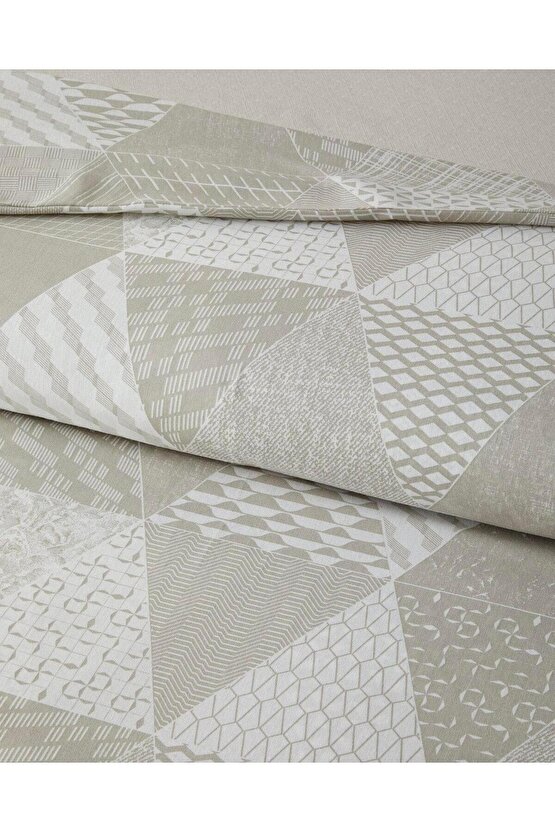 Trio Patch Kolay Ütülenir Çift Kişilik Nevresim Takımı