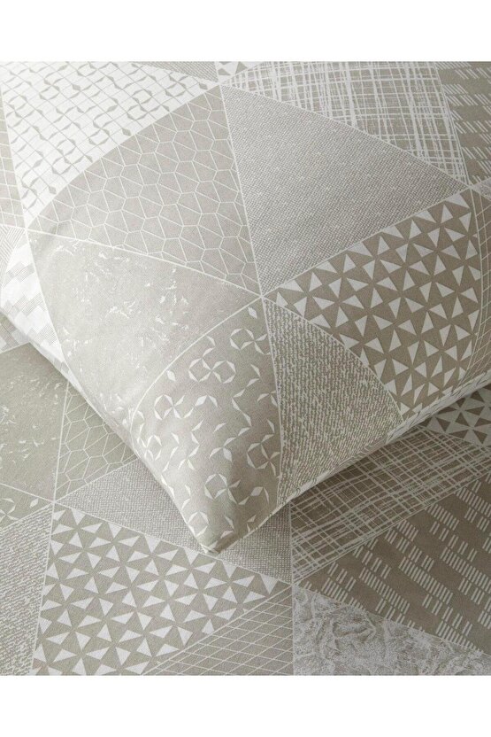 Trio Patch Kolay Ütülenir Çift Kişilik Nevresim Takımı