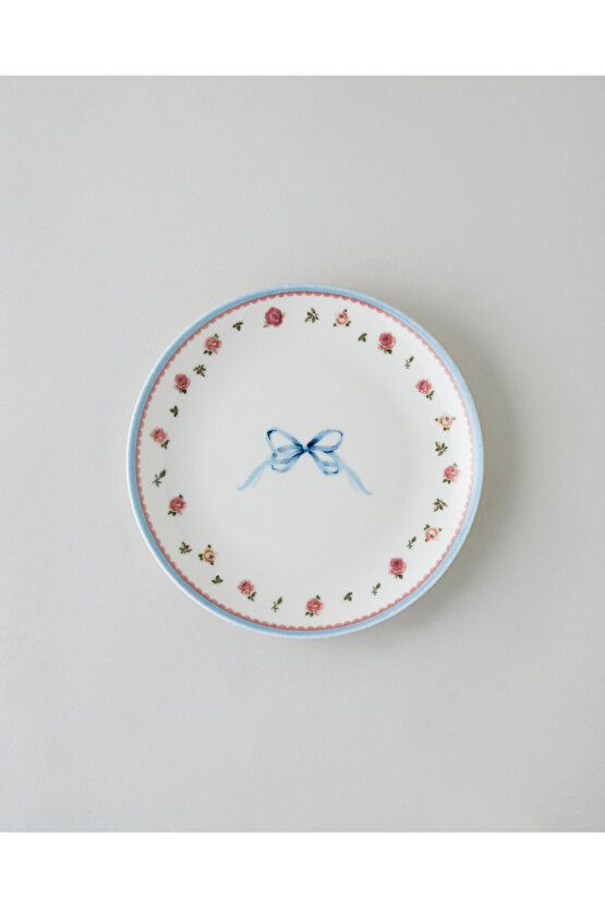 Maze Porselen 6lı Pasta Seti 19 cm Renkli