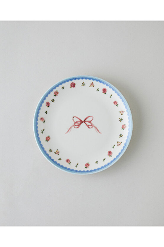 Maze Porselen 6lı Pasta Seti 19 cm Renkli