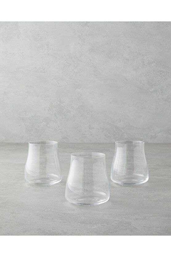 Kristalin 3lü Bardak 350 ml Şeffaf