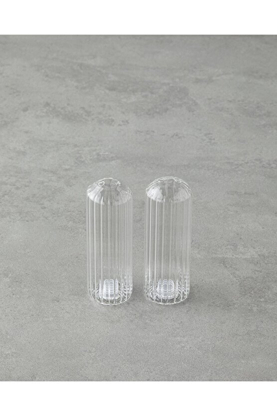 Pulse Cam 2li Tuzluk - Biberlik 11x3,5 cm Şeffaf