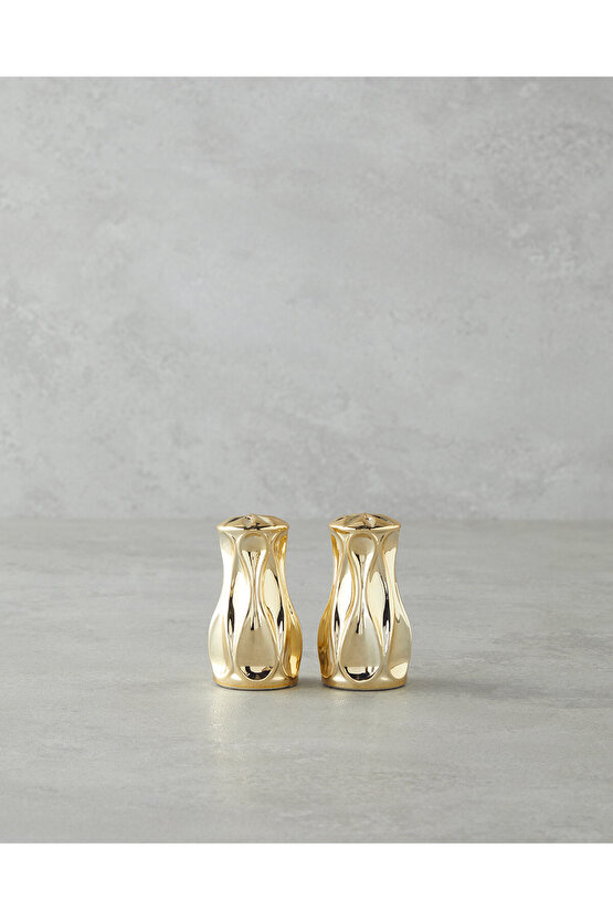 Baho Cam Tuzluk - Biberlik 4x4x8 cm Gold