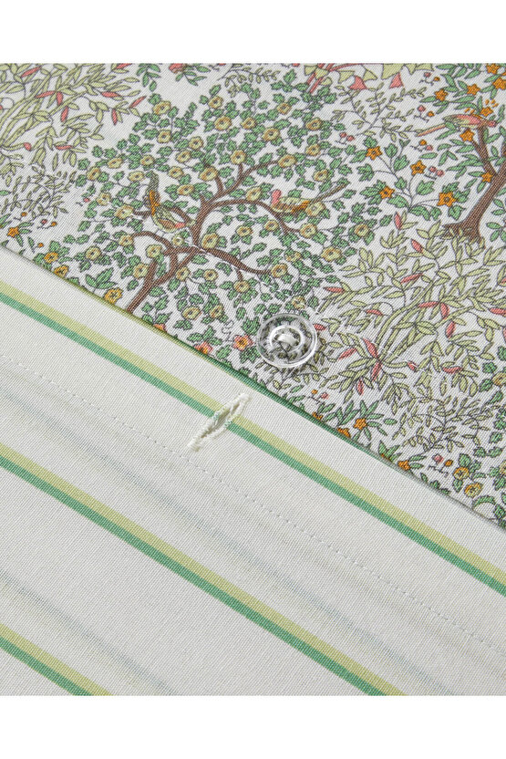 Serenade Kolay Ütülenir Çift Kişilik Nevresim Seti 200x220 cm Yeşil