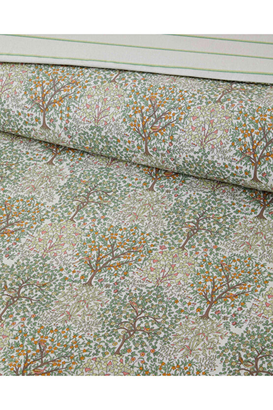 Serenade Kolay Ütülenir Tek Kişilik Nevresim Seti 160x220 cm Yeşil