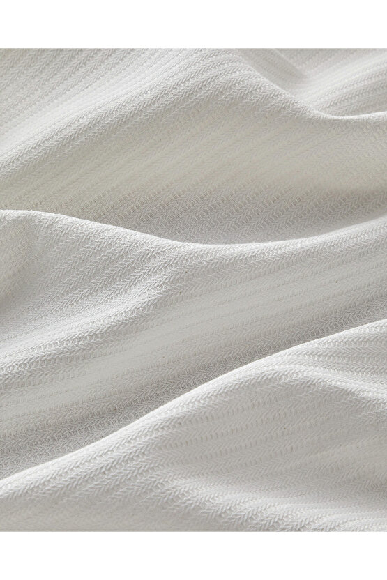 Daisy Harmony Soft Çift Kişilik Pike Takımı 200x220 cm Beyaz
