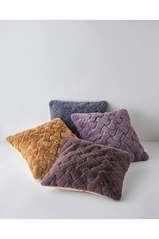 Peggy Kırlent Kılıfı 45x45 cm Lila